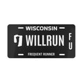 Wisconsin "WILLRUN" Plate