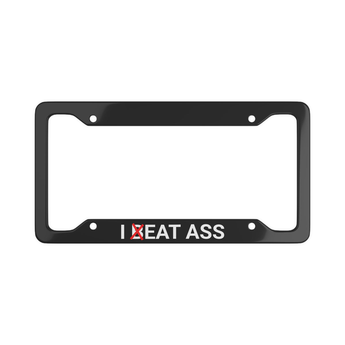 "I Eat Ass" Plate Frame